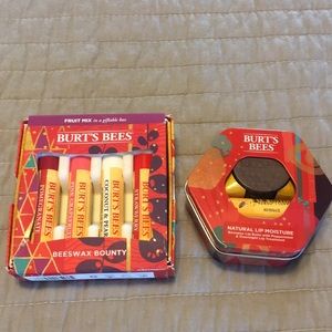 2 burts bees gift sets.